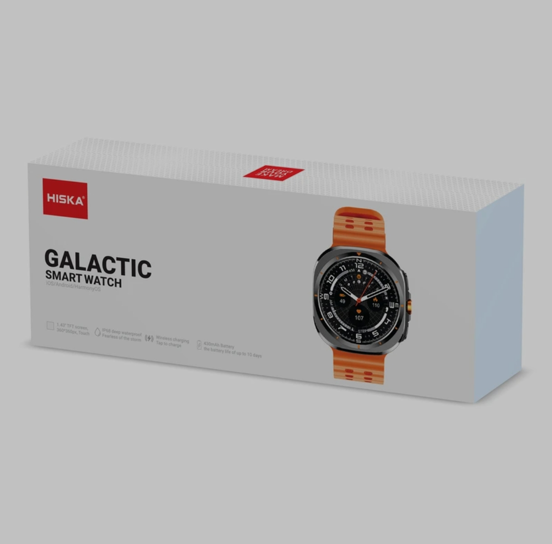 ساعت هوشمند هیسکا مدل HISKA GALACTIC