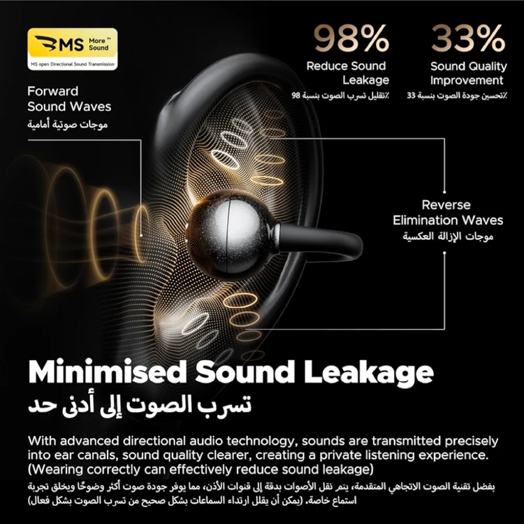 هدفون کلیپسی تو گوشی Sound Peats Pop.نسخه بلوتوث 5.4. قابلیت حذف نویز